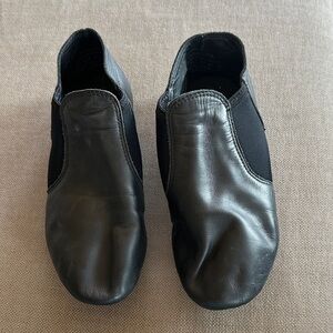 Capezio Black Split Sole Jazz Shoes SZ 7
